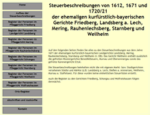Tablet Screenshot of genealogie-leitl.de